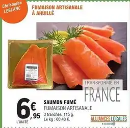 E.Leclerc E.leclerc - saumon fumé offre