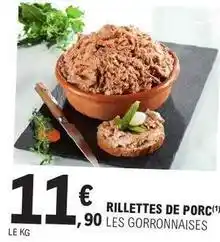 E.Leclerc Rillettes de porc offre