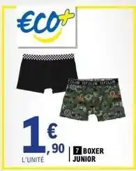 E.Leclerc Boxer junior offre