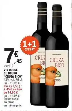 E.Leclerc Vin rouge du douro offre