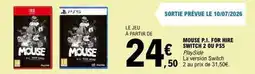 E.Leclerc Switch - mouse p.i. for hire 2 ou ps5 offre