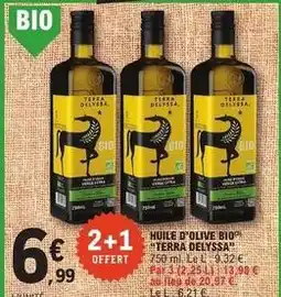 E.Leclerc Terra delyssa - huile d'olive bio offre