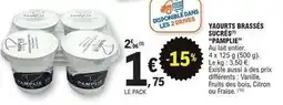 E.Leclerc Yaourts brassés sucres offre