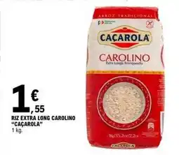 E.Leclerc Riz extra long carolino offre