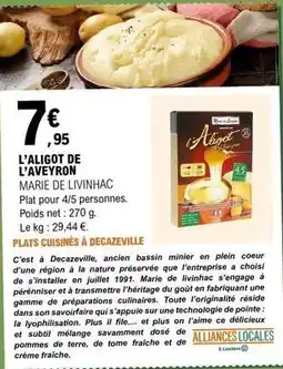 E.Leclerc Marie - l'algot de l'aveyron offre