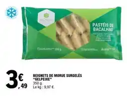 E.Leclerc Beignets de morue surgelés offre