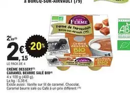 E.Leclerc Crème dessert offre