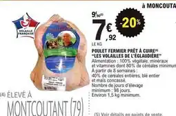 E.Leclerc Poulet fermier prêt à cuire offre