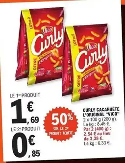 E.Leclerc Vico - curly cacahuete l'original offre