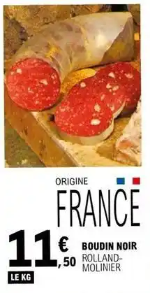 E.Leclerc Boudin noir offre