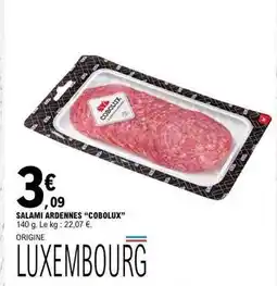 E.Leclerc Salami ardennes offre