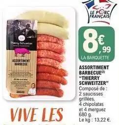 E.Leclerc Assortiment barbecue offre