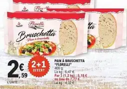 E.Leclerc Florelli - pain à bruschetta offre