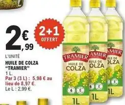 E.Leclerc Tramier - huile de colza offre
