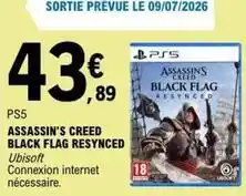 E.Leclerc Ubisoft - assassin's creed black flag resynced offre