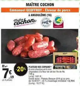 E.Leclerc Plateau des copains offre