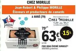 E.Leclerc Foie gras éveiné surgelé offre
