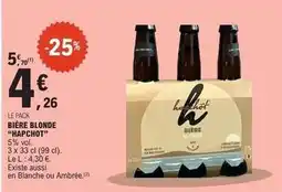E.Leclerc Bière blonde offre