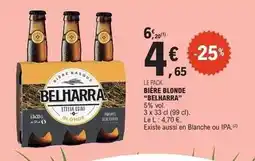 E.Leclerc Biere blonde offre