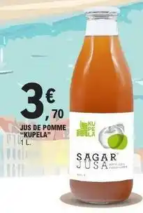 E.Leclerc Jus de pomme offre