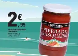 E.Leclerc Piperade basquaise offre