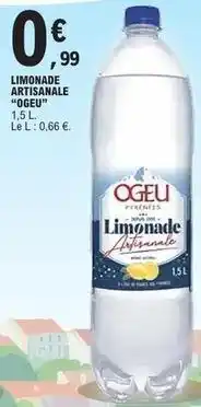 E.Leclerc Limonade artisanale offre