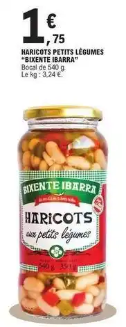 E.Leclerc Haricots petits légumes offre