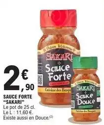 E.Leclerc Sauce forte offre