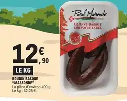 E.Leclerc Boudin basque massonde offre