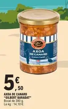 E.Leclerc Canard - axoa de canard offre
