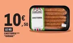 E.Leclerc Chistorra offre