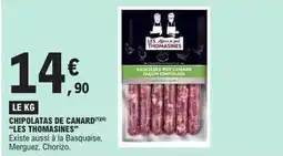 E.Leclerc Canard - chipolatas de offre