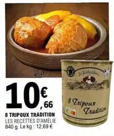 E.Leclerc 8 tripoux tradition offre