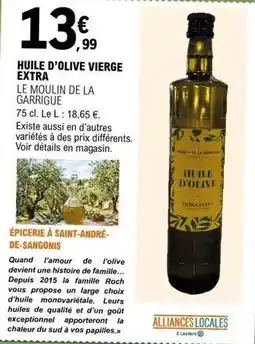 E.Leclerc Huile d'olive vierge extra offre