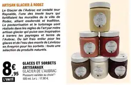 E.Leclerc Glaces et sorbets artisanaux offre