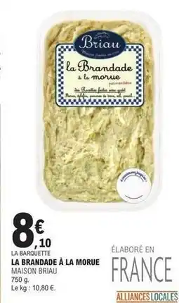 E.Leclerc Maison briau - la brandade à la morue offre