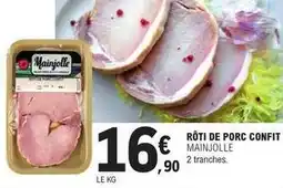 E.Leclerc Rôti de porc confit offre