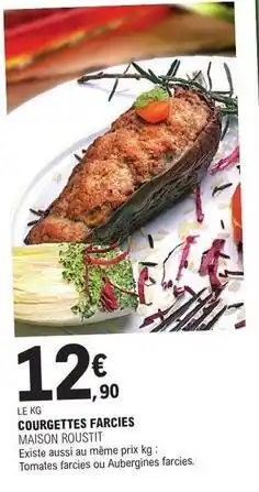 E.Leclerc Courgettes farcies offre