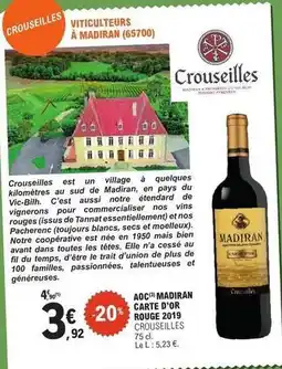 E.Leclerc Carte d'or - crouseilles offre