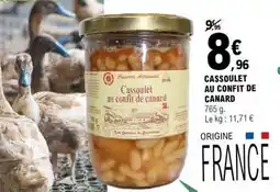 E.Leclerc Canard - cassoulet au confit de offre
