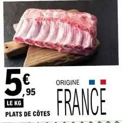 E.Leclerc Plats de côtes offre