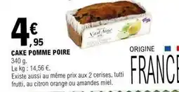 E.Leclerc Orange - cake pomme poire offre