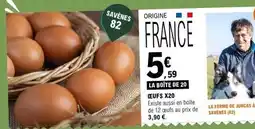 E.Leclerc Oeufs offre