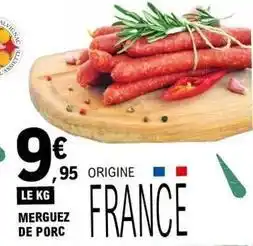 E.Leclerc Merguez de porc offre