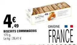 E.Leclerc Biscuits commingeois offre