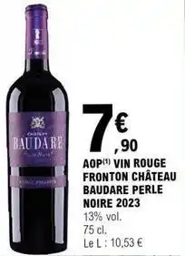 E.Leclerc Château - aop vin rouge offre