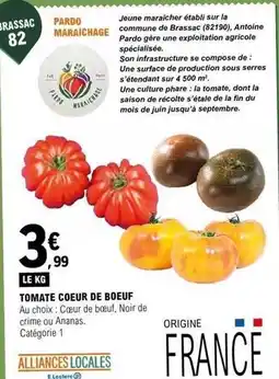 E.Leclerc Tomate coeur de boeuf offre