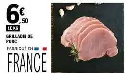 E.Leclerc Grilladin de porc offre