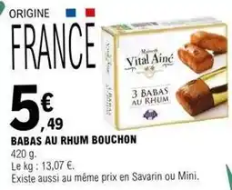E.Leclerc Babas au rhum offre