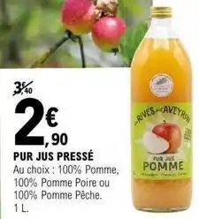 E.Leclerc Pur jus pressé offre